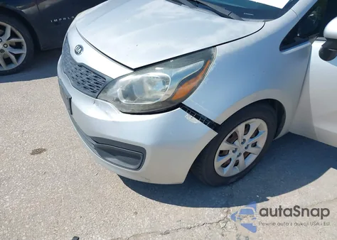 2013 Kia Rio Lx from USA, damaged, VIN KNADM4A37D6308871